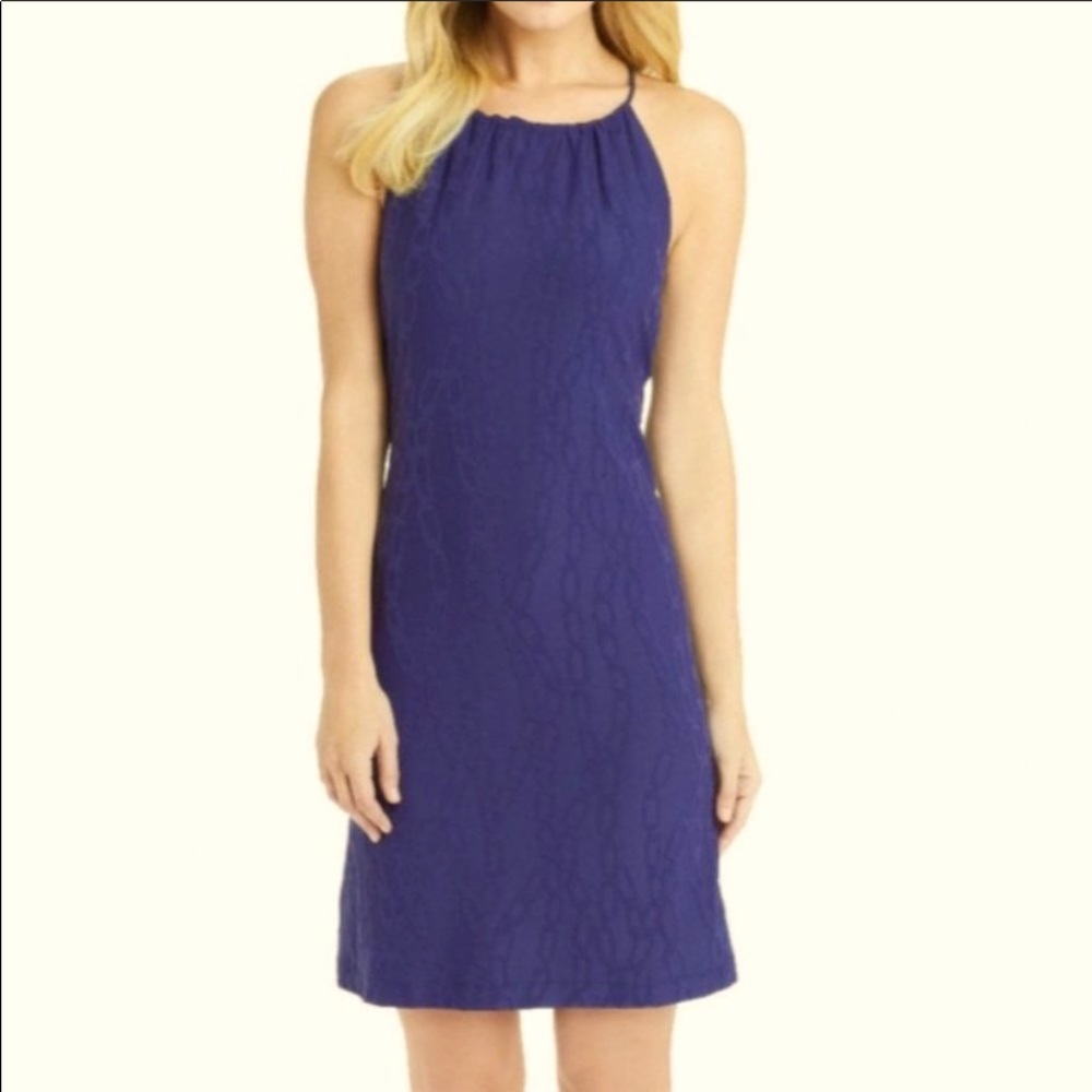 J McLaughlin Halter Dress. Catalina Cloth! EUC!